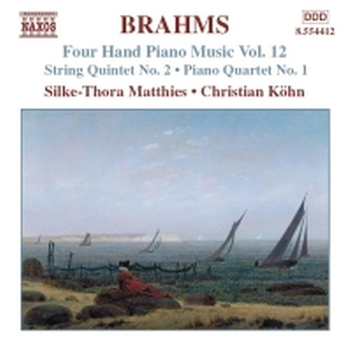 Opere per pianoforte a 4 mani  BRAHMS JOHANNES