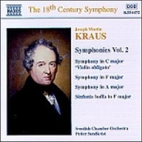 Sinfonie Vol.2: Sinfonia VB 138 "Violino obbligato", VB 128 > 130  KRAUS JOSEPH MARTIN