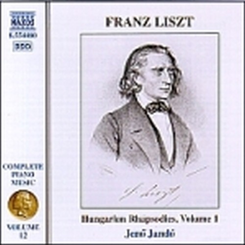 Opere x pf (integrale) Vol.12: Rapsodieungheresi Vol.1 (nn.1 > 9)  LISZT FRANZ