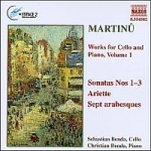 Opere x vlc e pf Vol.1: Sonate nn.1 > n.3, Ariette, 7 Arabesques  MARTINU BOHUSLAV