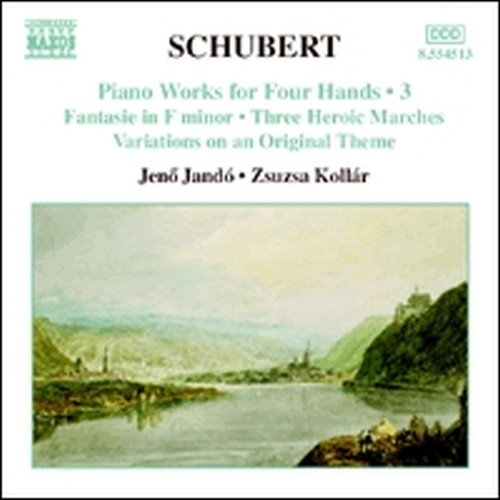 Opere per pianoforte a quattro mani, Vol.3  SCHUBERT FRANZ