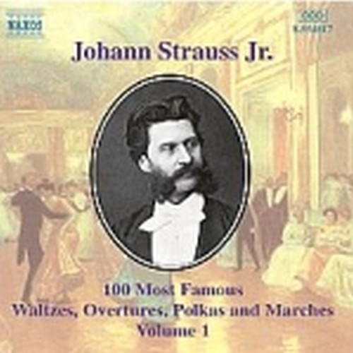 Selezione di 100 composizioni Vol.1: IlPipistrello (Ouverture), opp.1, 348, 395  STRAUSS JOHANN