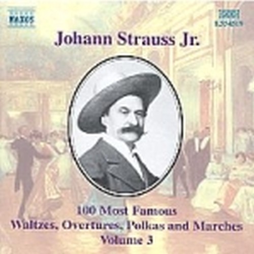 Selezione di 100 composizioni Vol.3: Der Carneval in Rom (ouverture), opp.270, 3  STRAUSS JOHANN