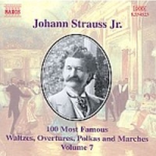 Selezione di 100 composizioni Vol. 7 Cagliostro in Wien (Ouverture), opp.322, 23  STRAUSS JOHANN