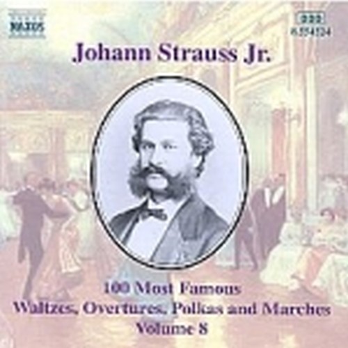 Selezione di 100 composizioni Vol.8: Indigo und die 40 Rauber (Ouverture), op.29  STRAUSS JOHANN