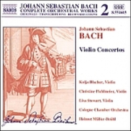 Opere per orchestra (integrale) Vol.2: Concerti per violino  BACH JOHANN SEBASTIAN