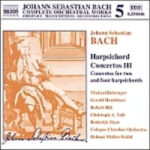 Opere per orchestra (integrale) Vol.5: Concerti per clavicembalo III  BACH JOHANN SEBASTIAN