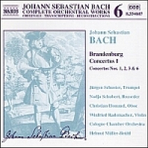 Opere per orchestra (integrale) Vol.6: Concerti Brandeburghesi nn.1, 2, 3, 6  BACH JOHANN SEBASTIAN