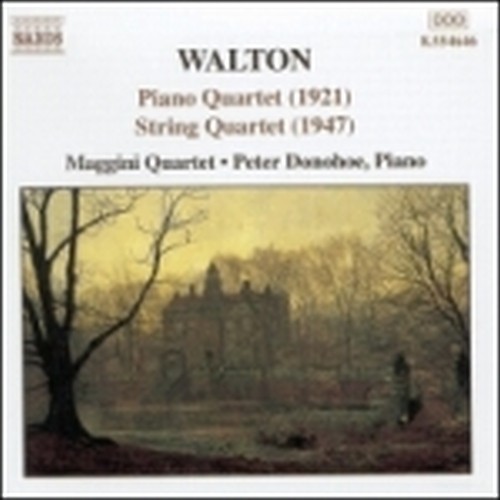 Quartetto x archi in LA min, Quartetto con pf in RE min  WALTON WILLIAM