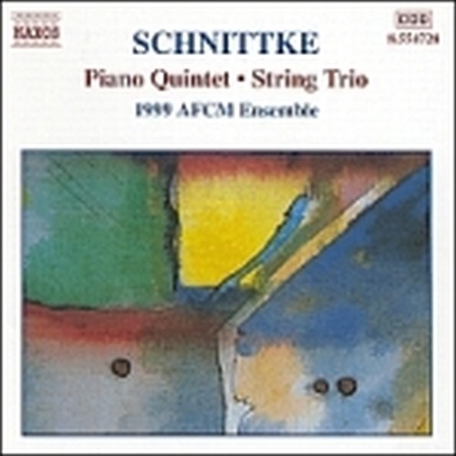 Quintetto x pf e archi, Trio x archi, Fuga x vl solo, Kligende Buchstaben x vlc  SCHNITTKE ALFRED
