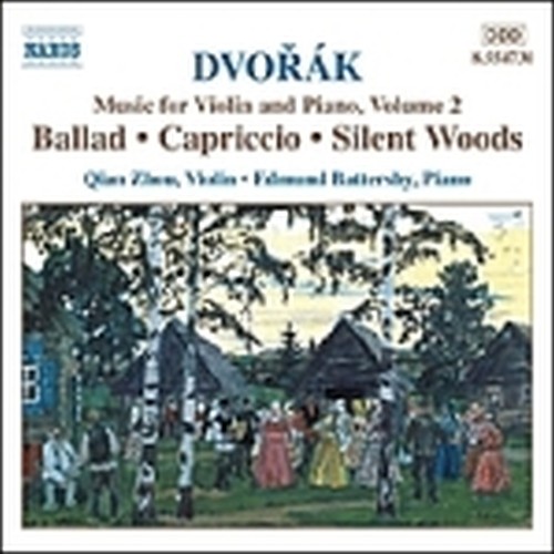 Opere x vl e pf (integrale) Vol.2: Ballad op.15 n.1, 3 Danze slave, Capriccio B  DVORAK ANTONIN