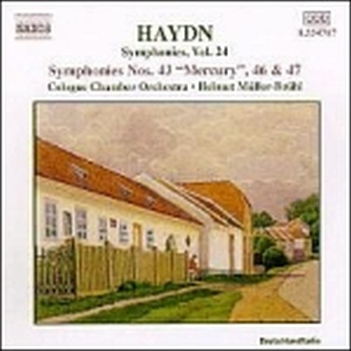 Sinfonia n.43 "Mercurio", n.46, n.47  HAYDN FRANZ JOSEPH