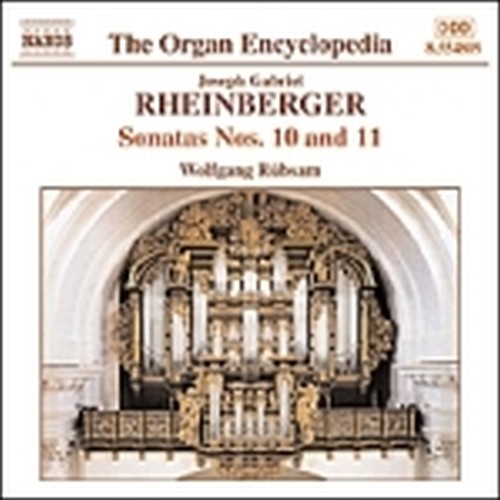 Opere x organo (integrale) Vol.4: Sonate n.10 op.146 e n.11 op.148,5 Trii op.189  RHEINBERGER JOSEPH GABRIEL