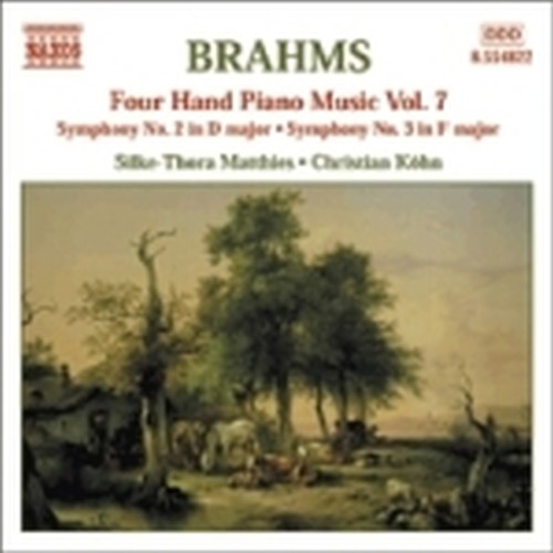 Opere x pf a 4 mani (integrale) Vol.7: Sinfonie nn.2 e 7  BRAHMS JOHANNES