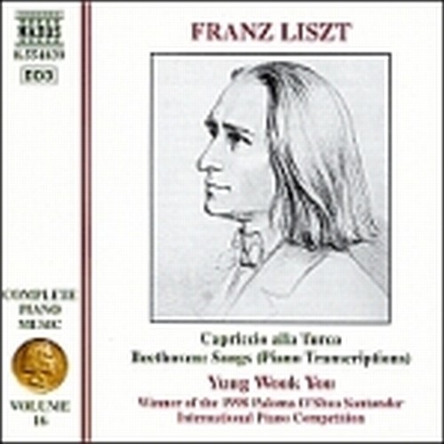 Opere x pf (integrale) Vol.16: Capriccio alla turca S 388, Trascrizione dei Lied  LISZT FRANZ