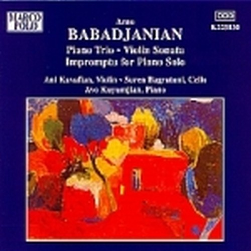 Trio con pianoforte, Sonata per violino, Improvviso per pianoforte  BABADJANIAN ARNO