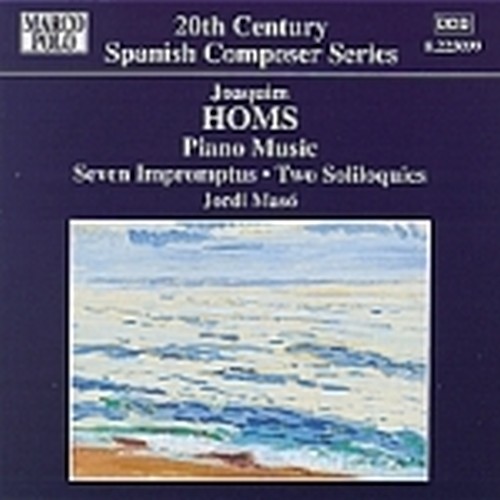 Opere per pianoforte (integrale) Vol.1  HOMS JOAQUIM