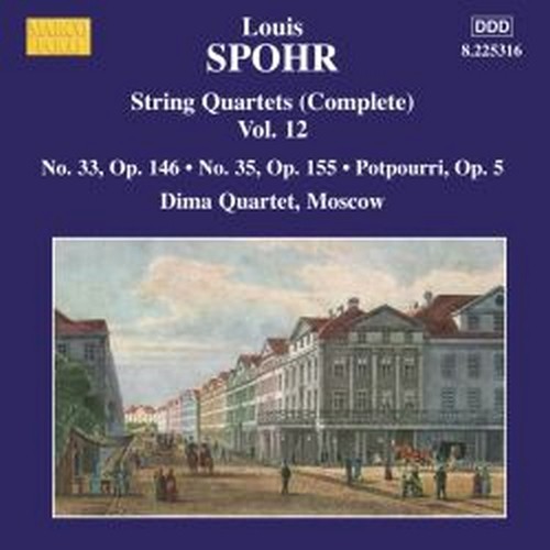 Quartetti per archi (Integrale), Vol.12: Quartetti n.33, n.35  SPOHR LOUIS