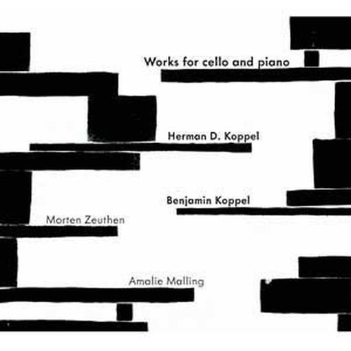 Opere per violoncello e pianoforte - Ternio Op.53b, Introduction, Theme..Op.86  KOPPEL HERMAN D.