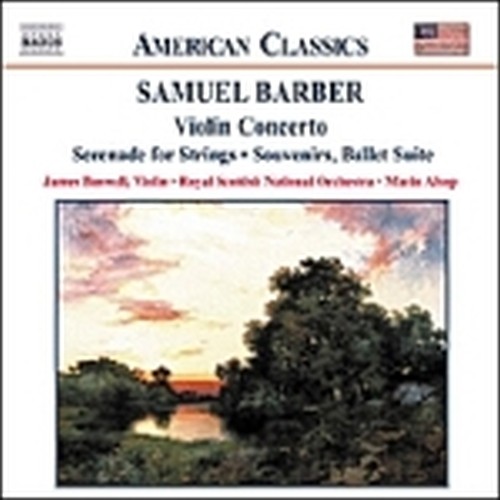 Opere orchestrali (integrale) Vol.4: Concerto per violino op.14, ...  BARBER SAMUEL