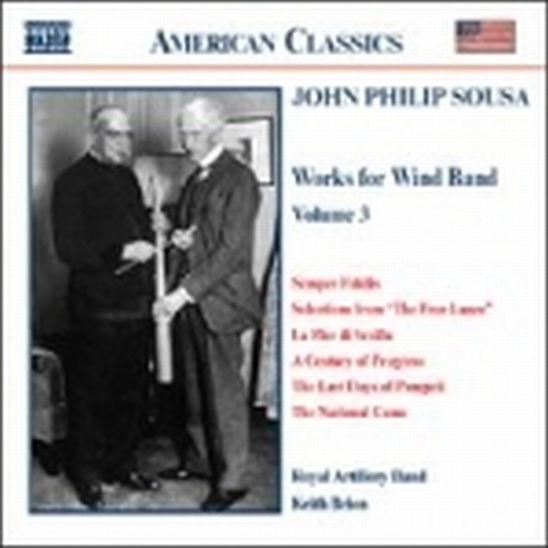 Musica per orchestra di fiati (integrale), Vol.3  SOUSA JOHN PHILIP