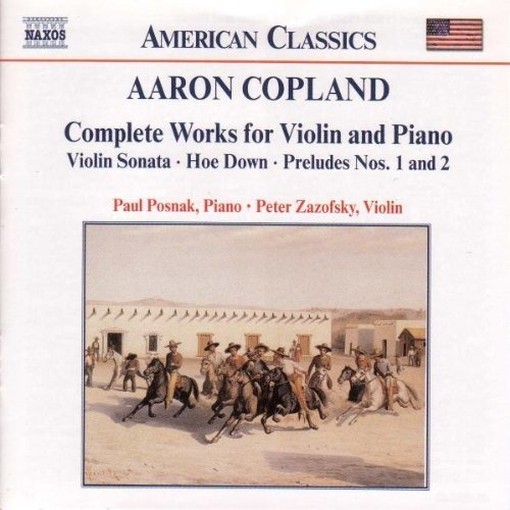 Musica per violino e piano  COPLAND AARON