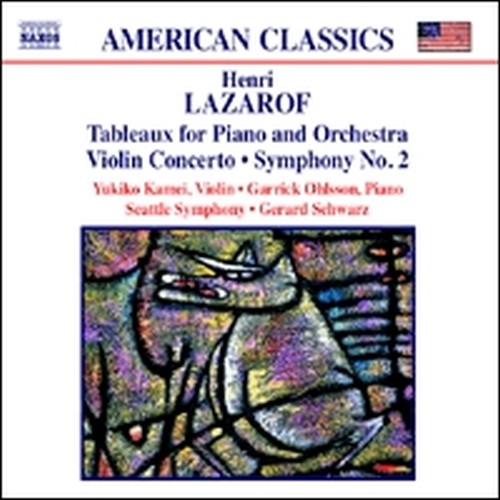 Sinfonia n.2, Concerto per violino, Tableaux  LAZAROF HENRI