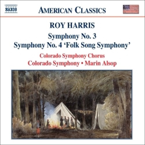 Sinfonia n.3, n.4 "Folksong Symphony"  HARRIS ROY ELLSWORTH