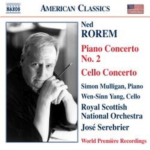 Concerto per pianoforte n.2, Concerto per violoncello  ROREM NED