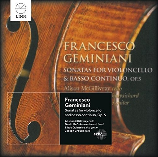 Sonate per violoncello e basso continuo op.5, Estratti da Piéces de clavecin  GEMINIANI FRANCESCO