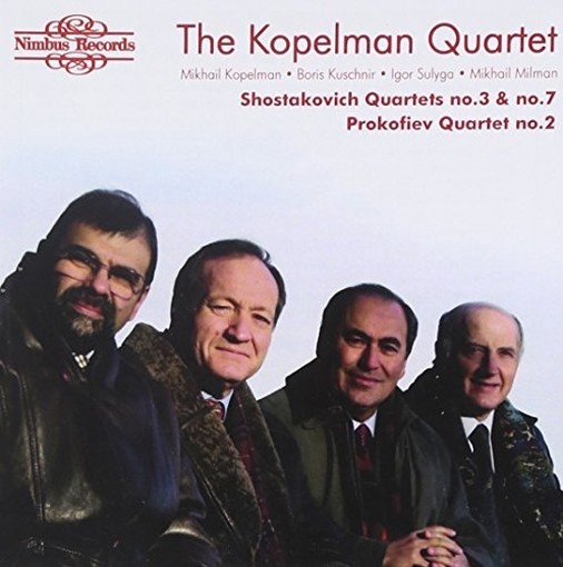 Quartetto n.2 in Fa maggiore per archi op.92  PROKOFIEV SERGEI