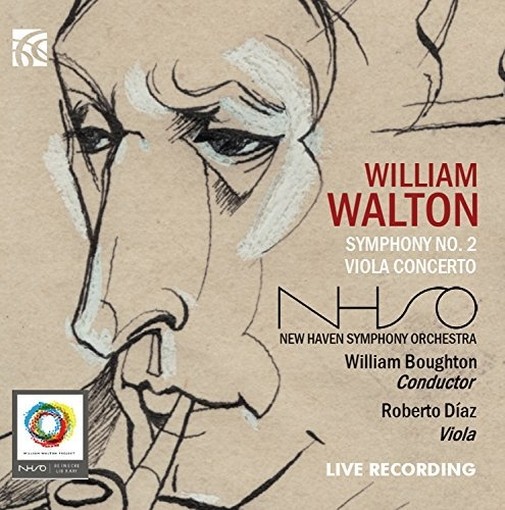 Sinfonia n.2, Concerto per viola, Spitfire Prelude & Fugue, Crown Imperial  WALTON WILLIAM