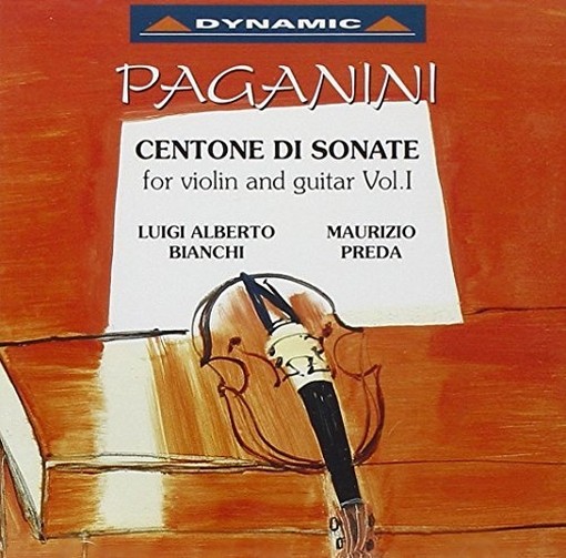Centone di Sonate per violino e chitarra: Sonate nn.1-6  PAGANINI NICCOLO'