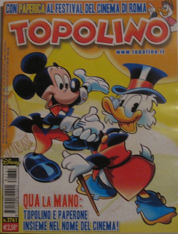 Topolino n°2761 del 28 ottobre 2008