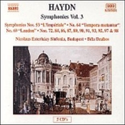 Sinfonie (integrale) vol. 3 (5CD): nn. 53, 64, 69, 72, 84, 86, 87, 89, 90, 91, 9  HAYDN FRANZ JOSEPH
