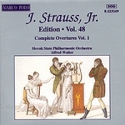 Edition vol.48: Integrale delle opere orchestrali: Overtures Vol.1  STRAUSS JOHANN