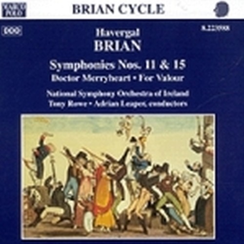 Sinfonia n.11, n.15, Doctor Merryheart,For Valour (Ouvertures)  BRIAN HAVERGAL