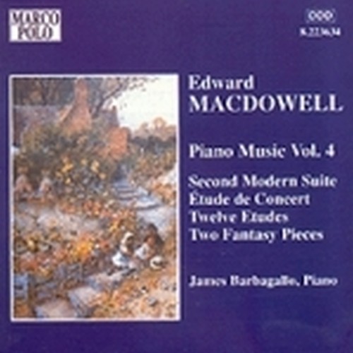 Musica x pf vol.4: Etude de concert op.36, Second Modern Suite, Serenata, 2 Fant  MACDOWELL EDWARD