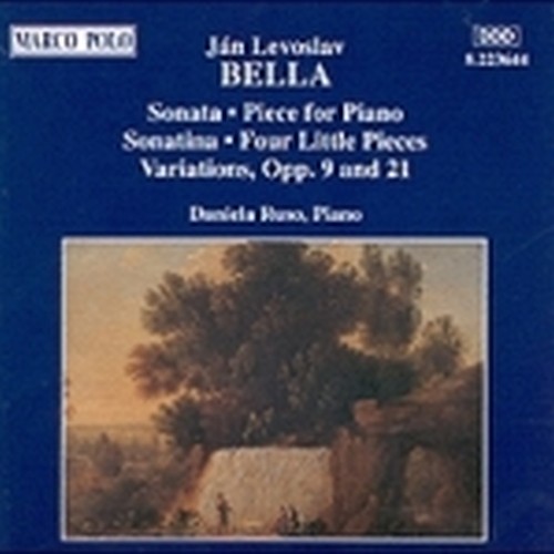 Sonata in SIb min, Pezzo x pf in DO min, Variazioni op.9, op.21, Sonatina in MI  BELLA