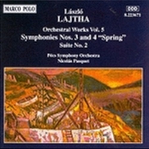Sinfonia n.2 op.38, n.3 op.45, n.4 op.52 "Primavera"  LAJTHA LÁSZLÓ
