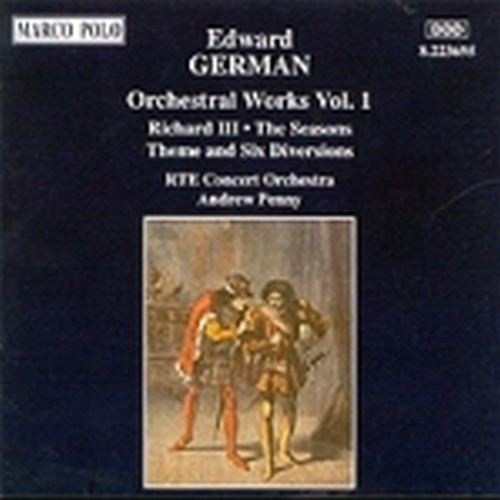 Opere per orchestra vol.1: Richard III (Overture), Theme and six diversions, The  GERMAN EDWARD