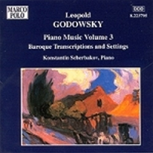 Opere x pf Vol.3 (integrale): Trascrizioni di brani barocchi  GODOWSKY LEOPOLD