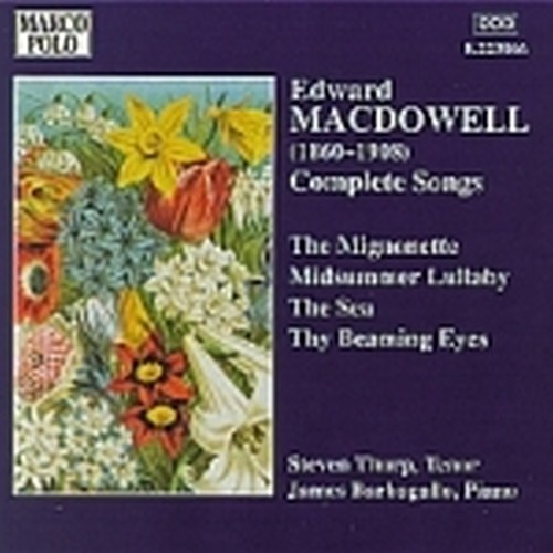 Lieder (integrale)  MACDOWELL EDWARD