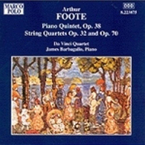 Musica da camera Vol.1: Quintetto con pf op.38, Quartetto x archi n.2 op.32, n.3  FOOTE ARTHUR