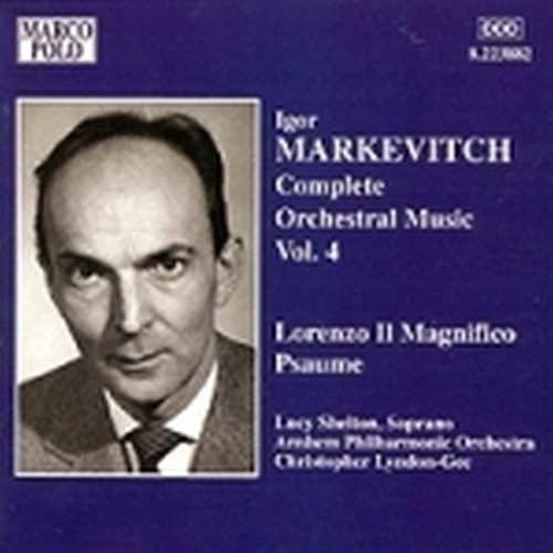 Opere per orchestra (integrale) Vol.4  MARKEVITCH IGOR