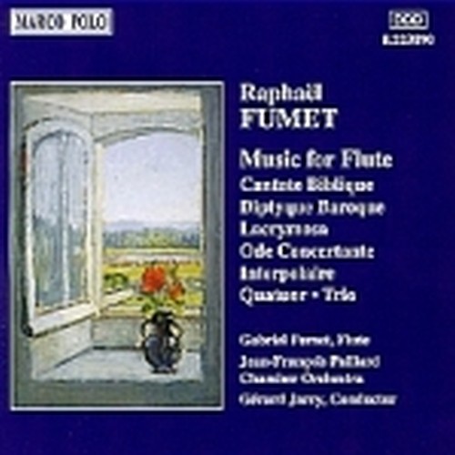 Opere x fl: Cantate biblique (4 fl e vlc), Trio (x 3 fl) Diptyque Baroque (vla e  FUMET