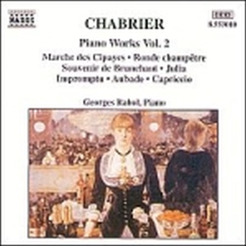 Integrale x pf vol.2: Marche des Cipayes, Julia (valzer op.1), Improvviso in DO  CHABRIER EMMANUEL