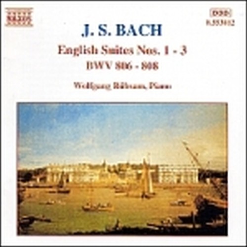 Suites inglesi nn.1-3 BWV 806-808  BACH JOHANN SEBASTIAN