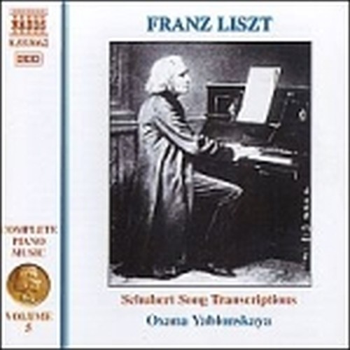 Opere x pf (integrale) Vol. 5: Trascrizioni dei Lieder di Schubert  LISZT FRANZ