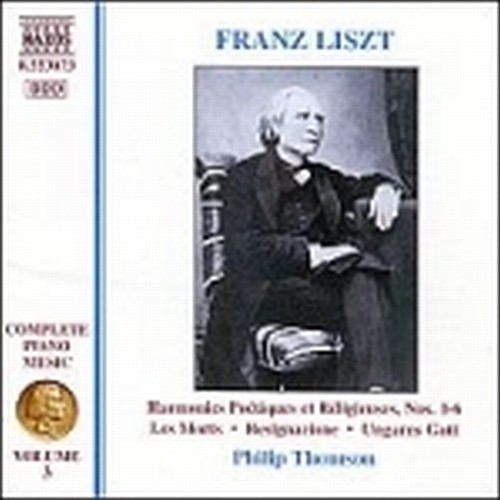 Opere x pf (integrale) Vol. 3: Harmonies Poetiques et Religeuses, Les Morts, Res  LISZT FRANZ
